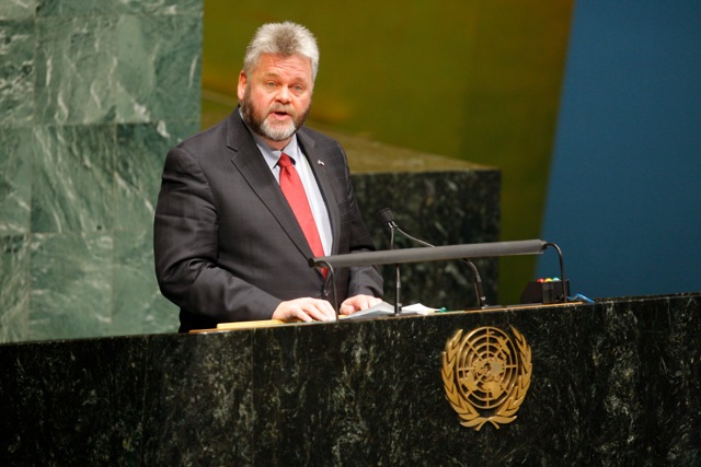 Greg Nickels, UN General Assembly